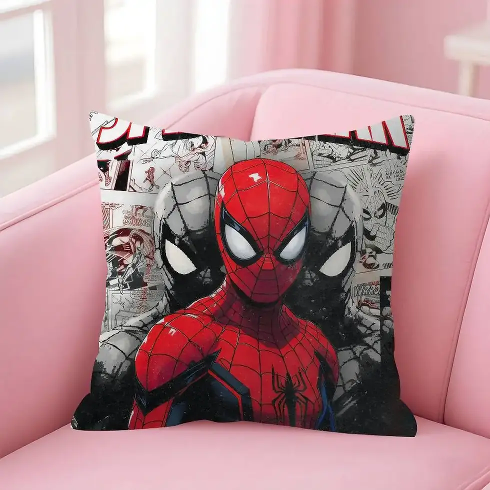 Thumbnail: Maple Design Cushion Cover Happy Autumn Harvest Decor Holiday Decorati Pillow