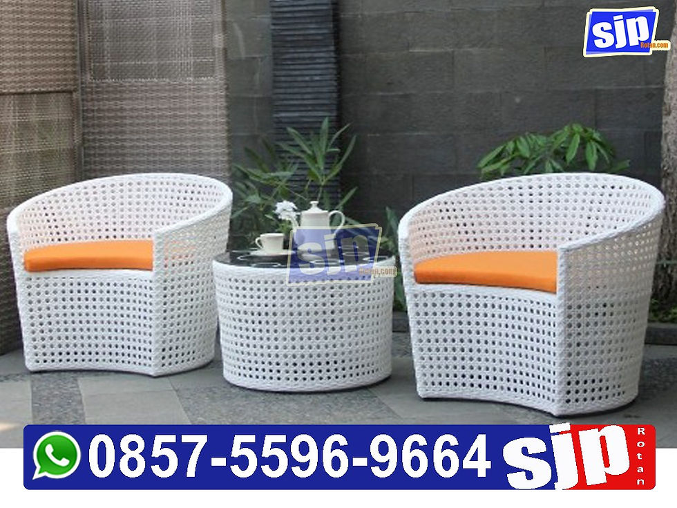 TERBARU, kursi teras rotan plastik, kursi teras rotan sintetis, kursi teras rotan sintetis minimalis