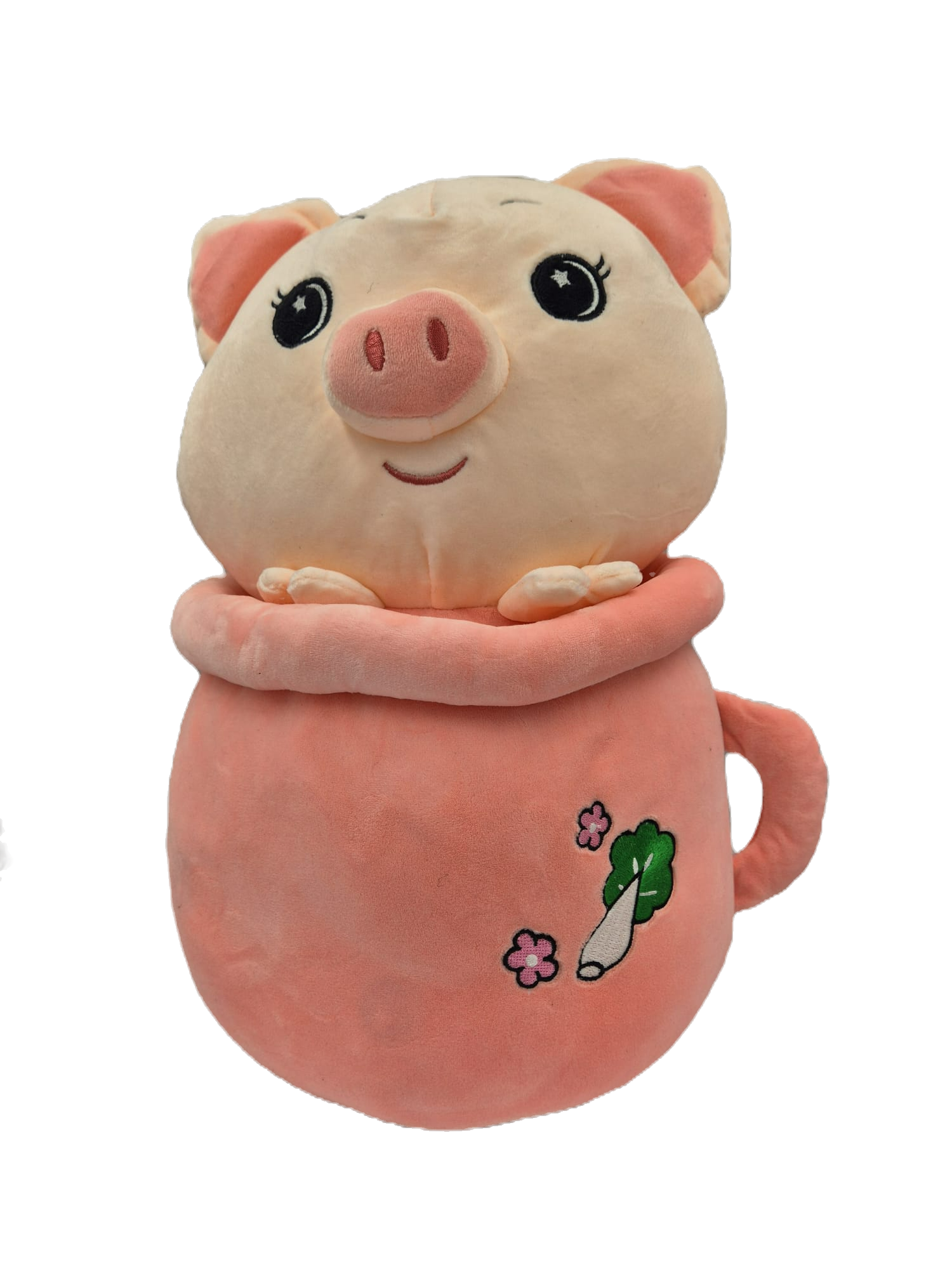 Świnka w kubku z kocykiem "Świnka Sabinka"