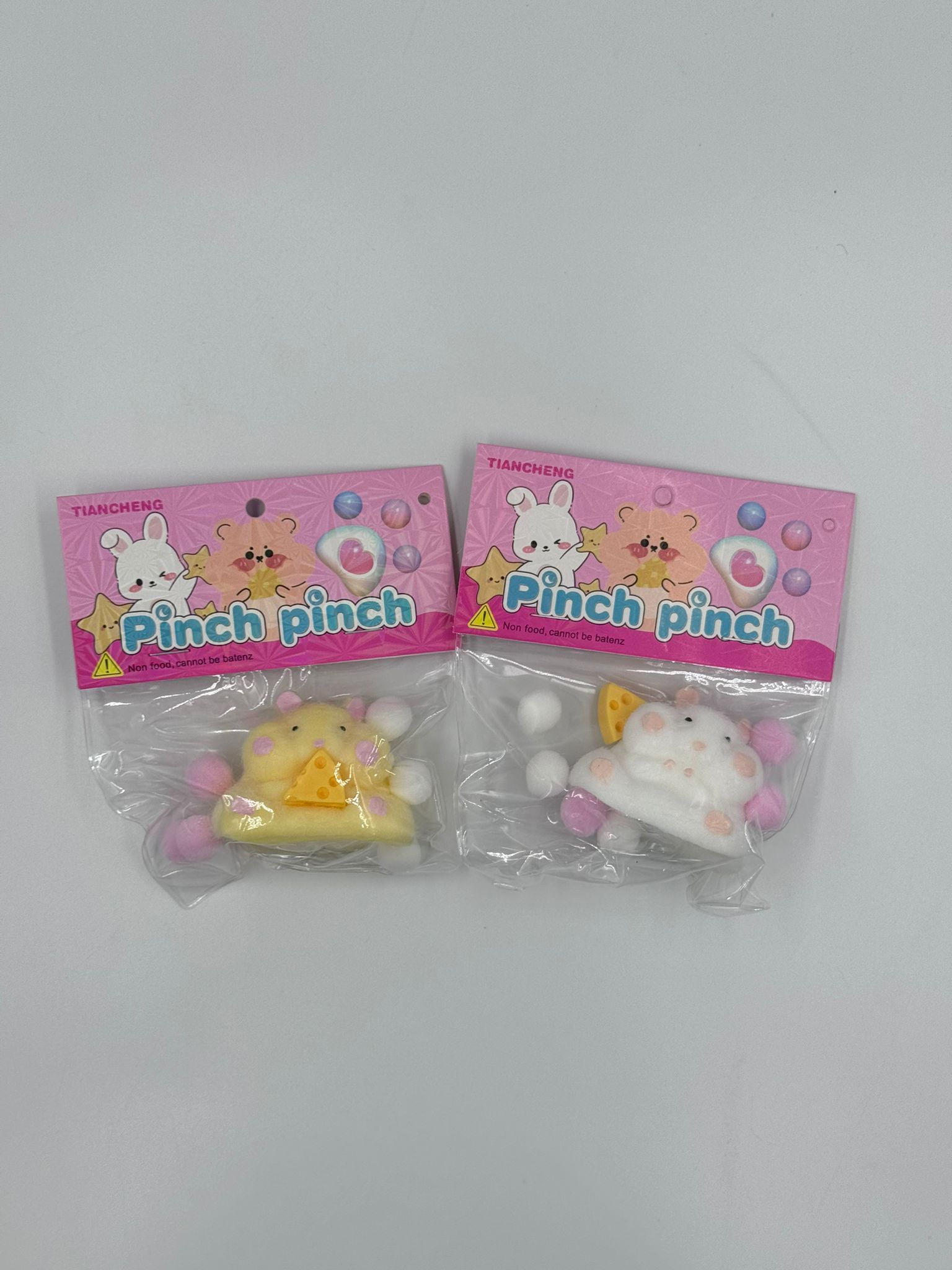 Gniotek chomik z serem- różne kolory