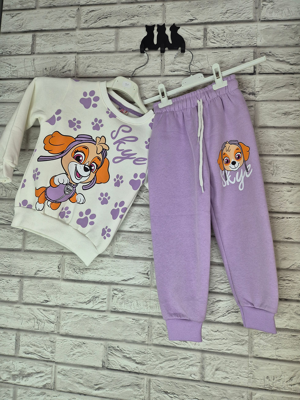 Zestaw bluza i spodnie dresowe Psi Patrol Skye