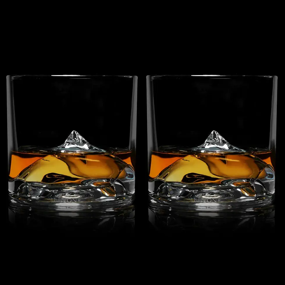 Thumbnail: Everest Crystal Whiskey Glass - Set of 2