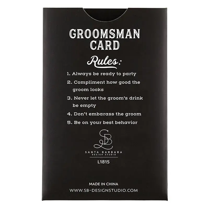 Thumbnail: Man Card Bottle Opener - Groomsman