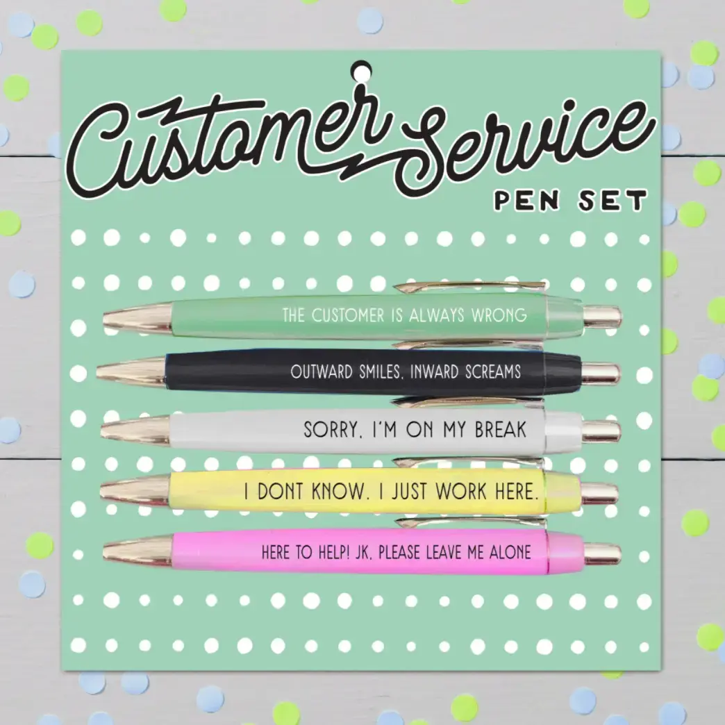 Pen Set - Customer Service