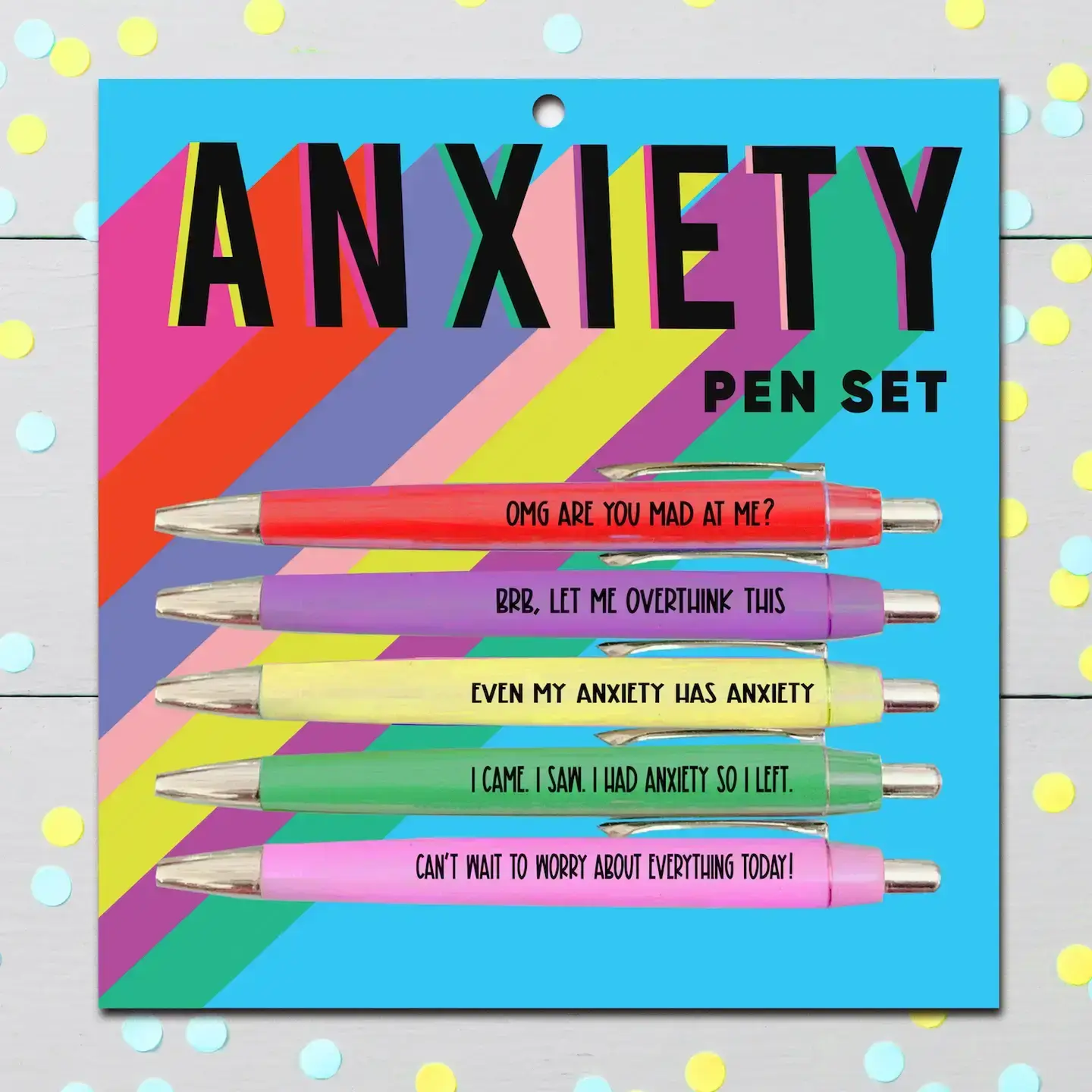 Pen Set - Anxiety