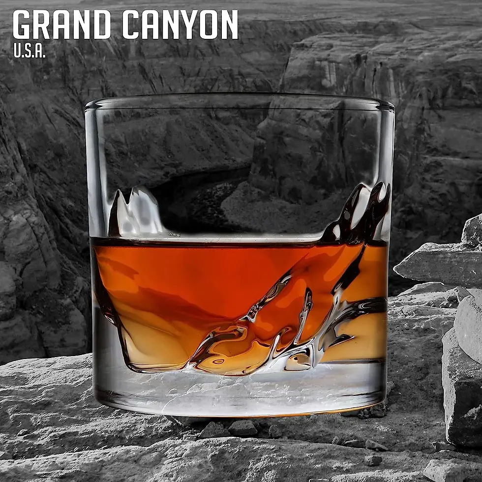 Thumbnail: Grand Canyon Crystal Whiskey Glass - Set of 2