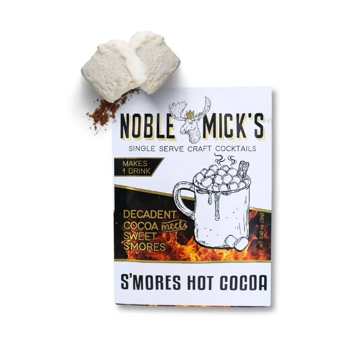 Noble Mick's Single Serve Mix - S'mores Hot Cocoa