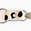Thumbnail: Cowhide & Leather Key Chain
