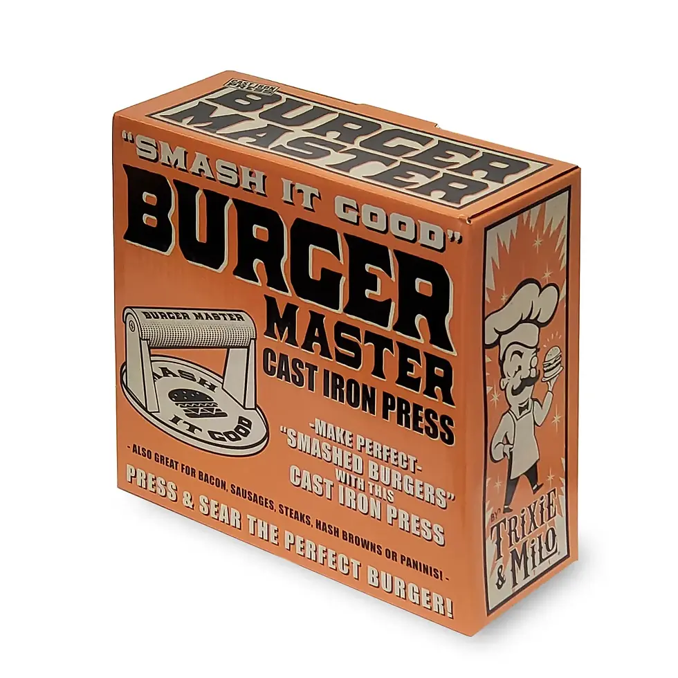 Thumbnail: Burger Master Cast Iron Grill Press