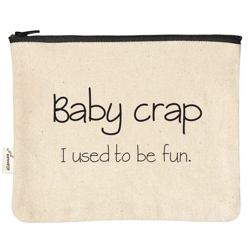Zipper Pouch - Baby Crap