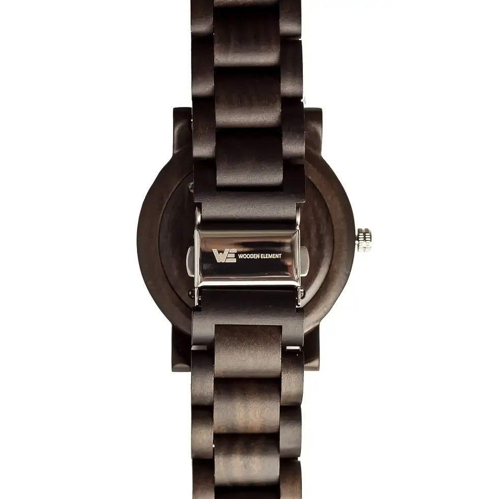 Thumbnail: Black Bird Wooden Watch
