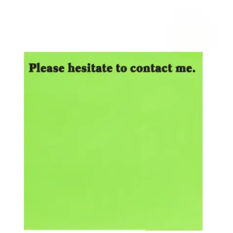 Thumbnail: Funny Sticky Notes - Green