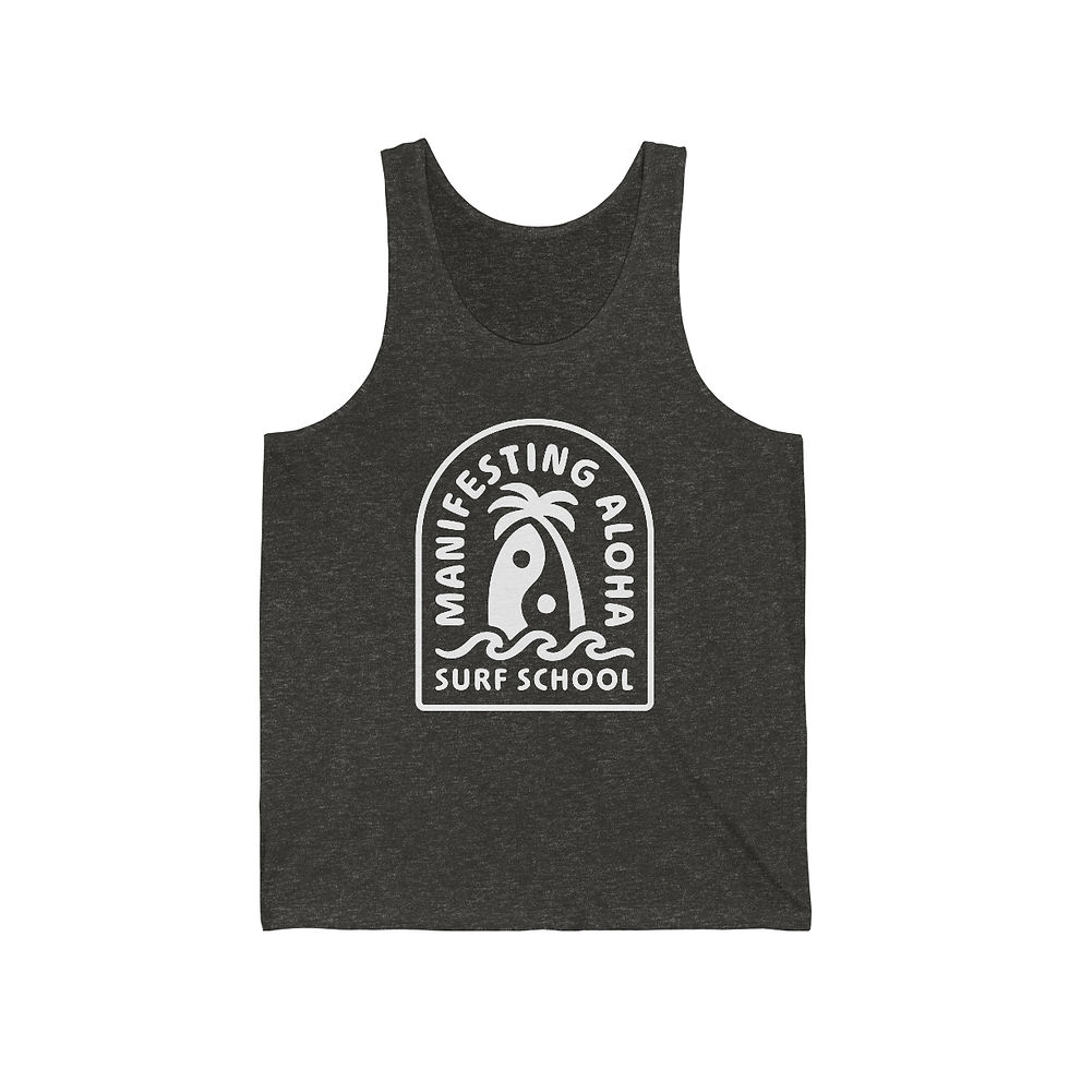 Thumbnail: Manifesting Aloha Surf School Mens Tank 