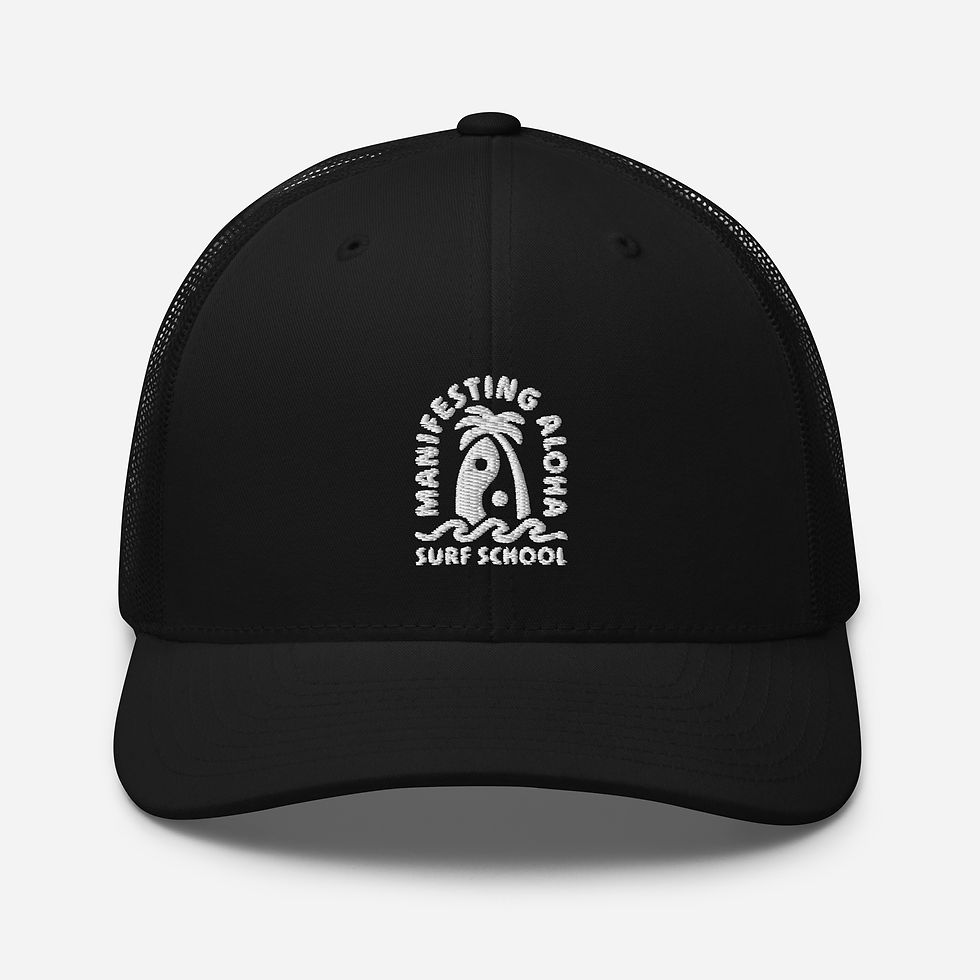 Manifesting Aloha Surf School Trucker Cap 