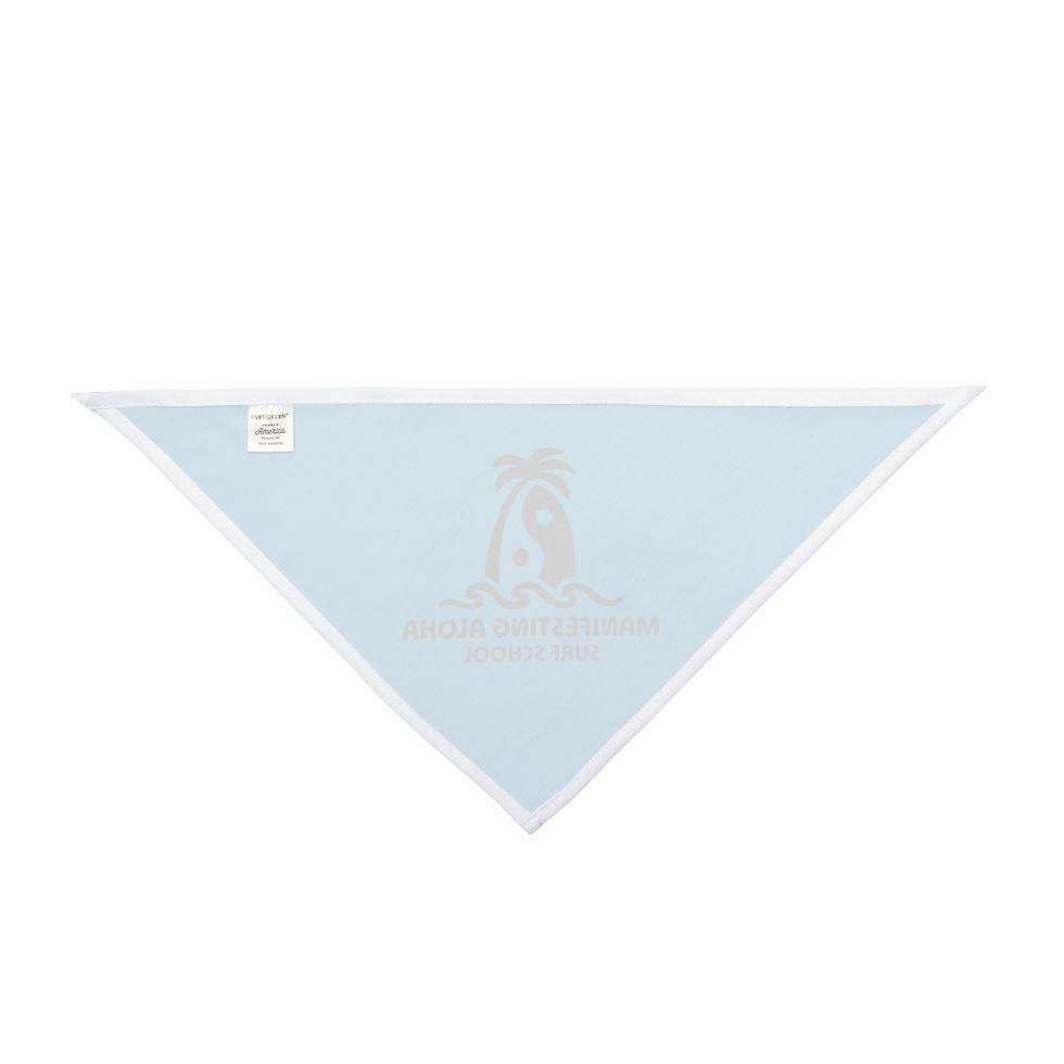 Thumbnail: Manifesting Aloha Surf School Pet Bandana 