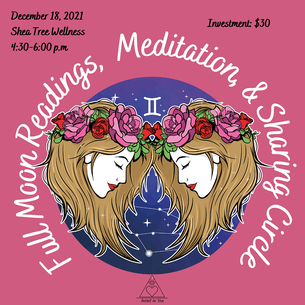 Full Moon in Gemini (Forecast, Readings, & Meditation)