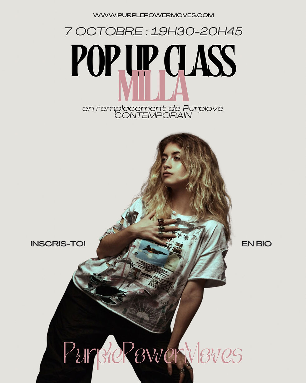 Pop up class / Milla (contemporain)