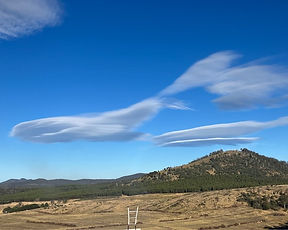 beautiful view of Mt Gatehouse from the deck at Sherwood Loves Tasmania