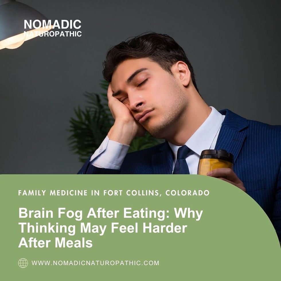 Brain Fog After Eating: Why Thinking May Feel Harder After Meals