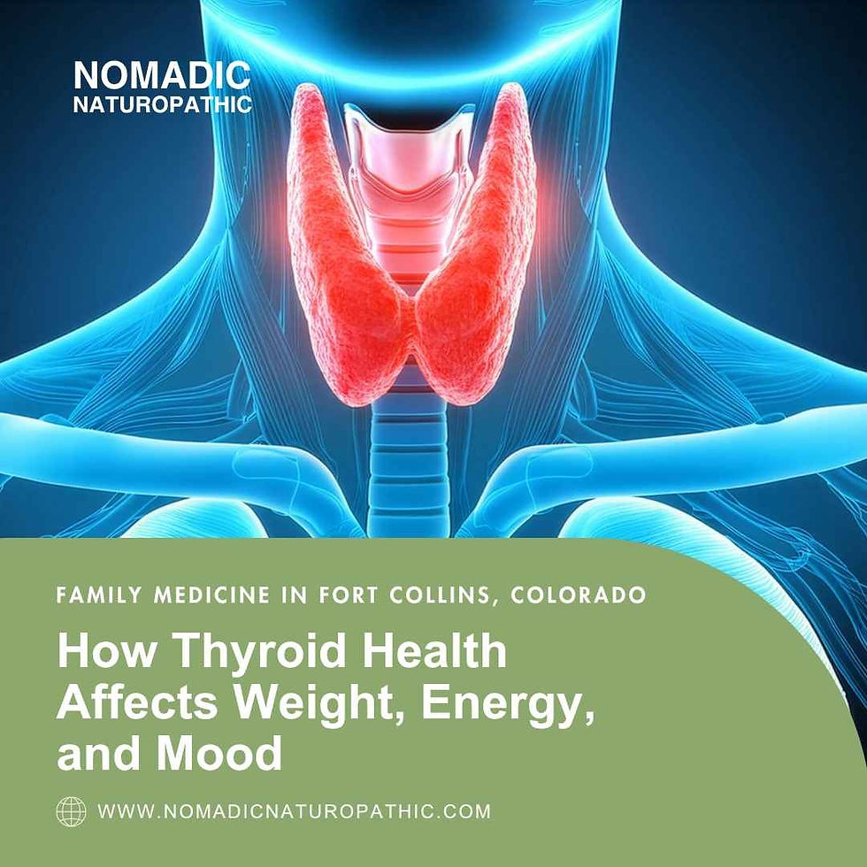 How Thyroid Health Affects Weight, Energy, and Mood