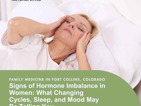 Signs of Hormone Imbalance in Women: What Changing Cycles, Sleep, and Mood May Be Telling You