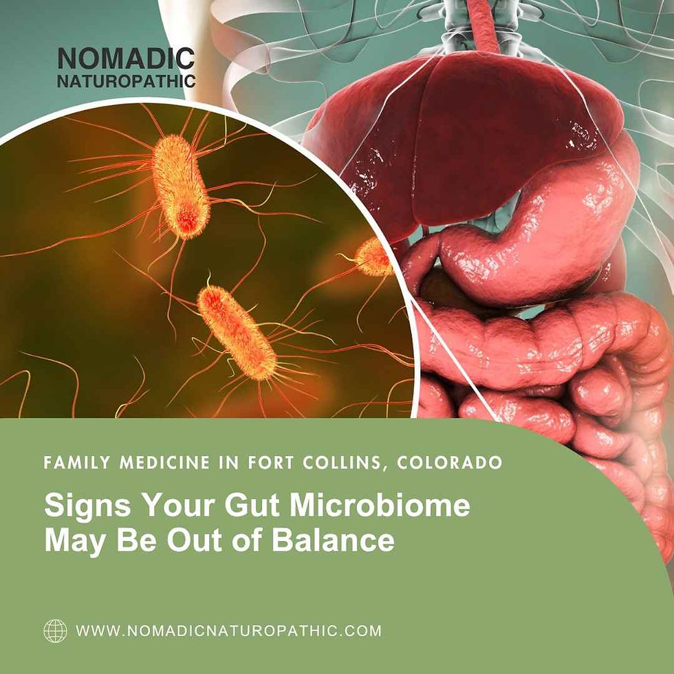 Signs Your Gut Microbiome May Be Out of Balance