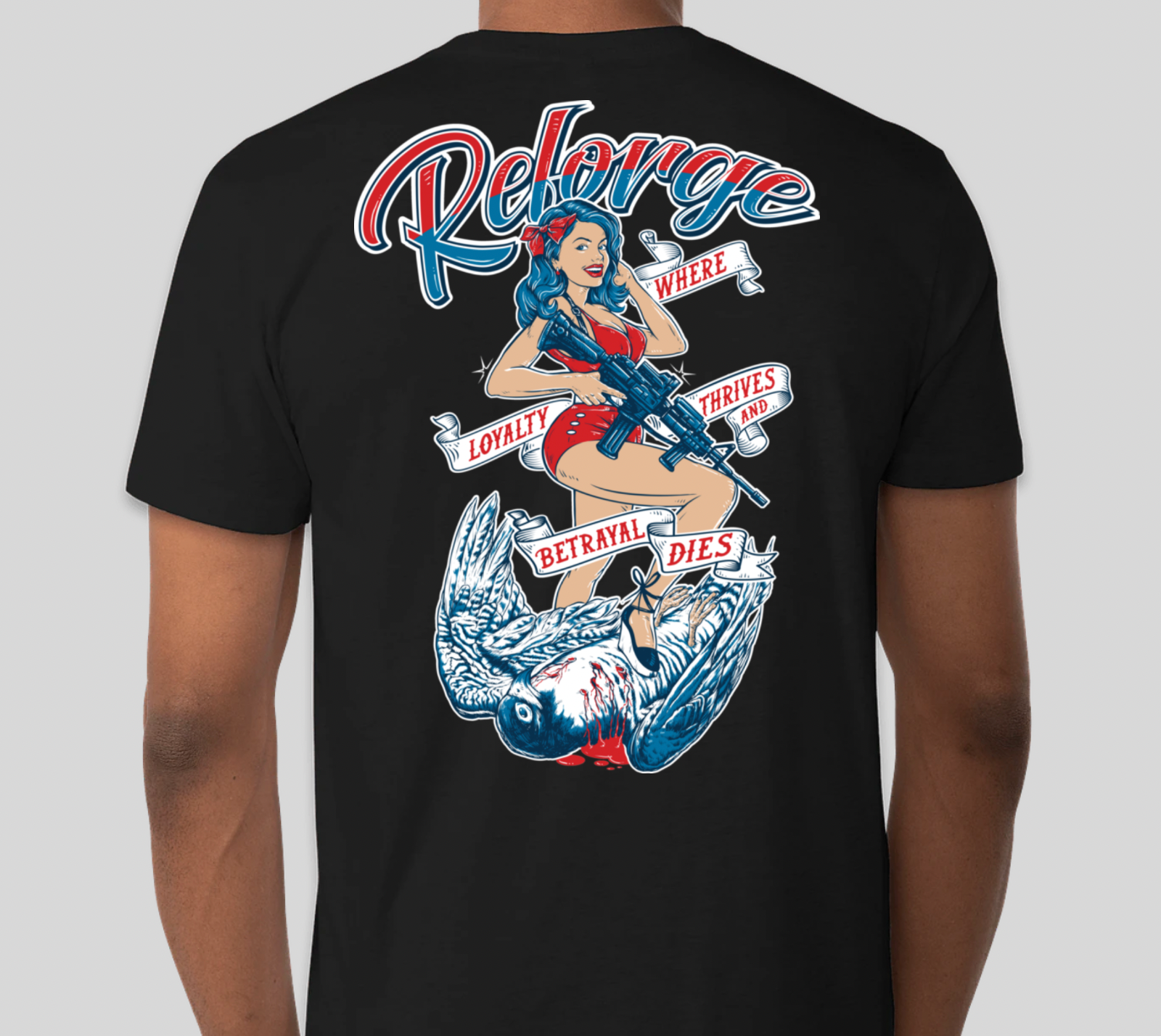 Mens Blue Falcon Betrayal