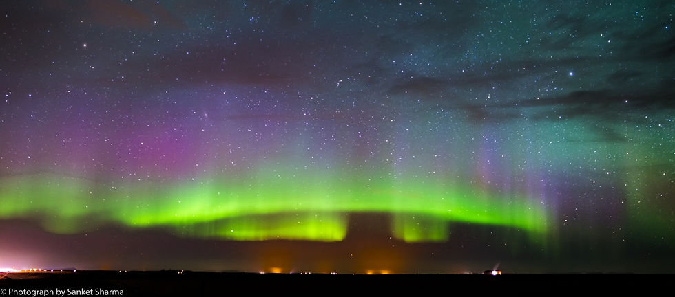 The dancing Auroras, Iceland