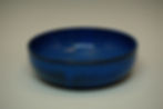 Dark Blue Shallow Bowl