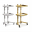 Miniatura: MESA RODANTE DE ACERO INOXIDABLE HQ-G010