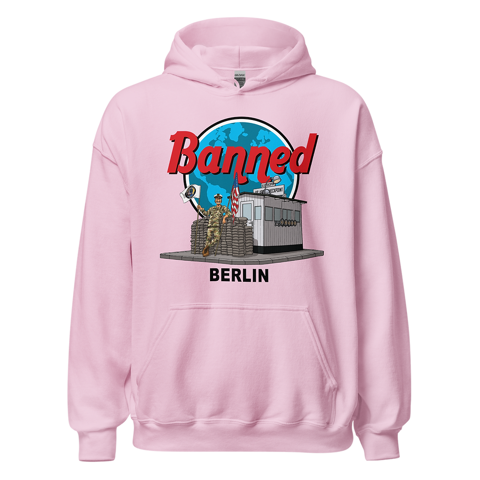Thumbnail: 'Banned from Berlin' Hoodie