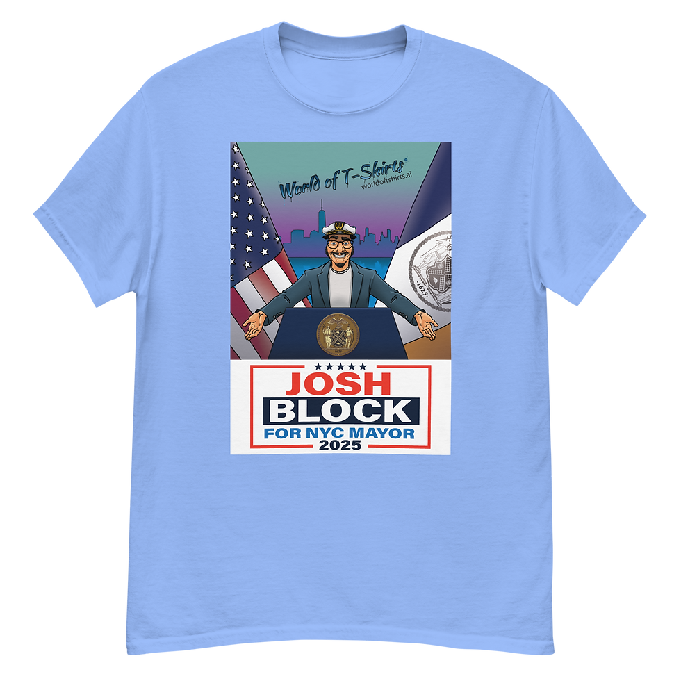 Thumbnail: 'Josh Block for NYC Mayor 2025' Tee