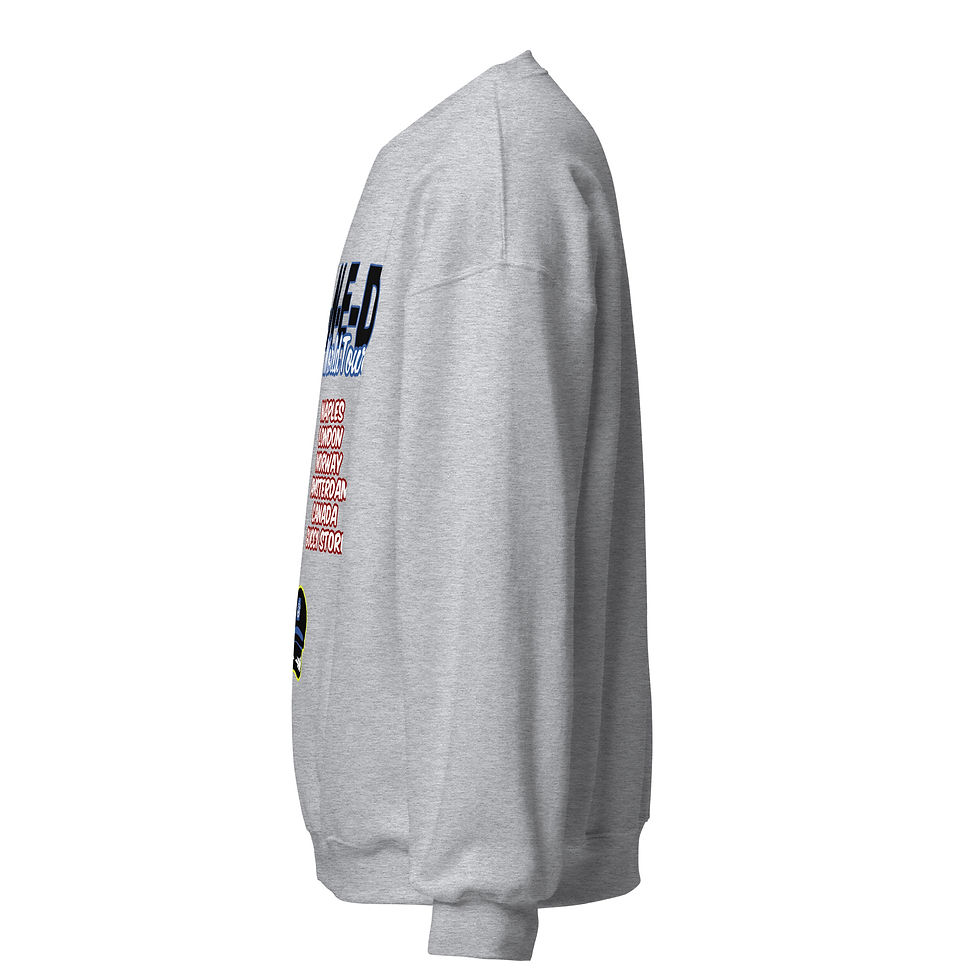 Thumbnail: "BANNED World Tour" Sweatshirt | World of T-Shirts | Sport Grey