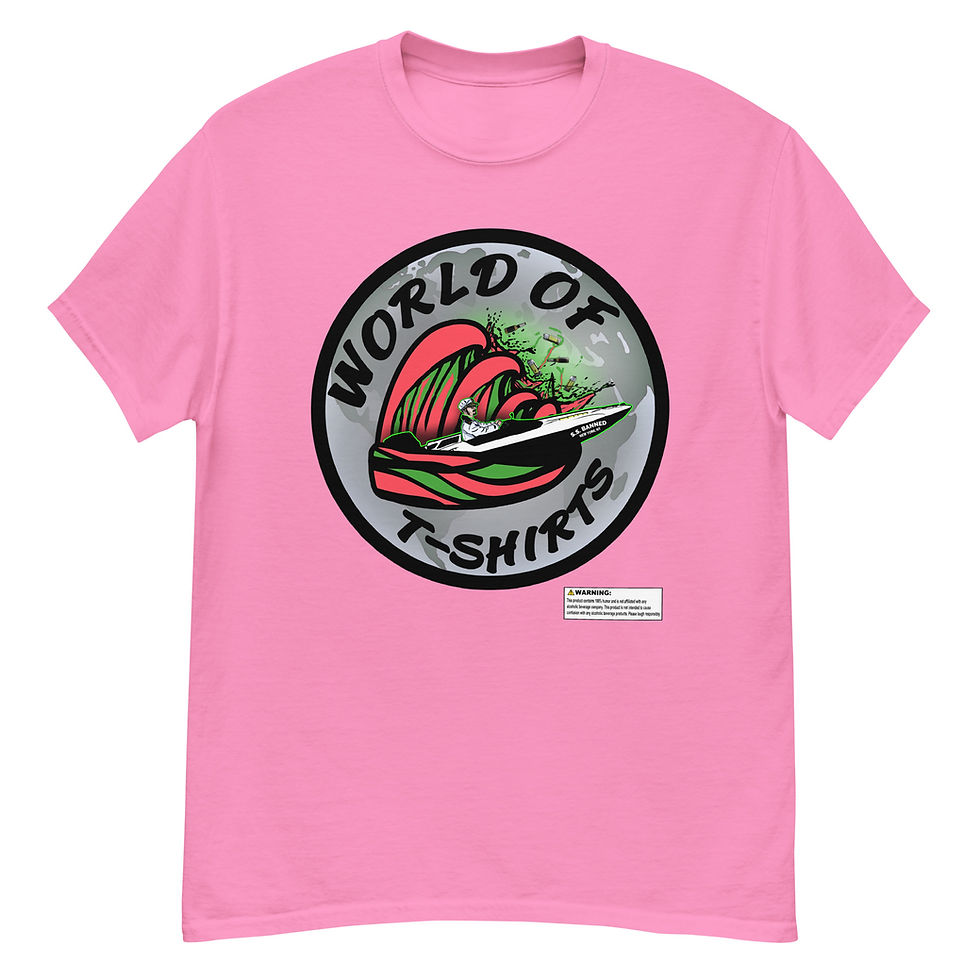 Thumbnail: "Captain of NY" Watermelon Tee | World of T-Shirts | Azalea