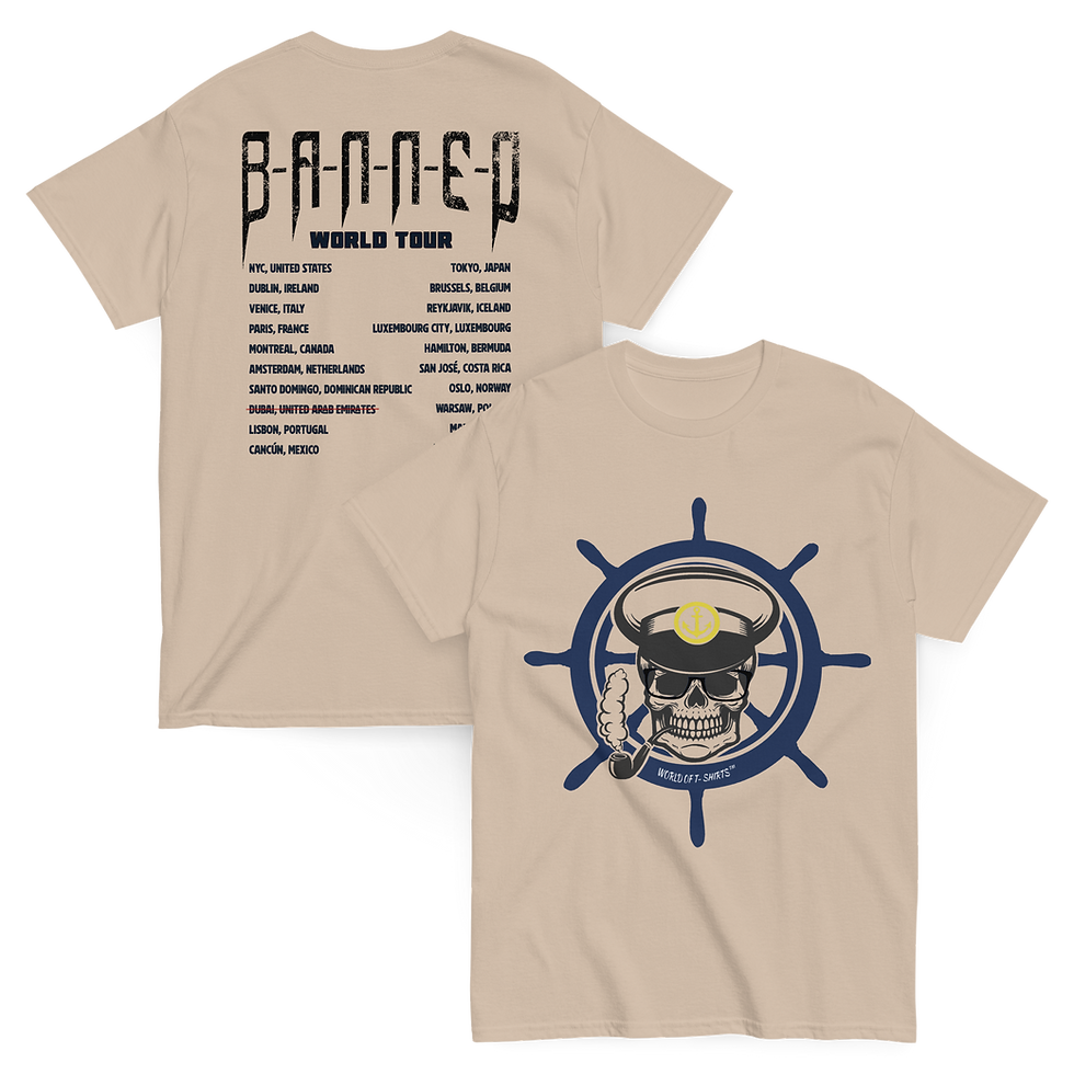 Thumbnail: BANNED World Tour '25 | Unisex Tee