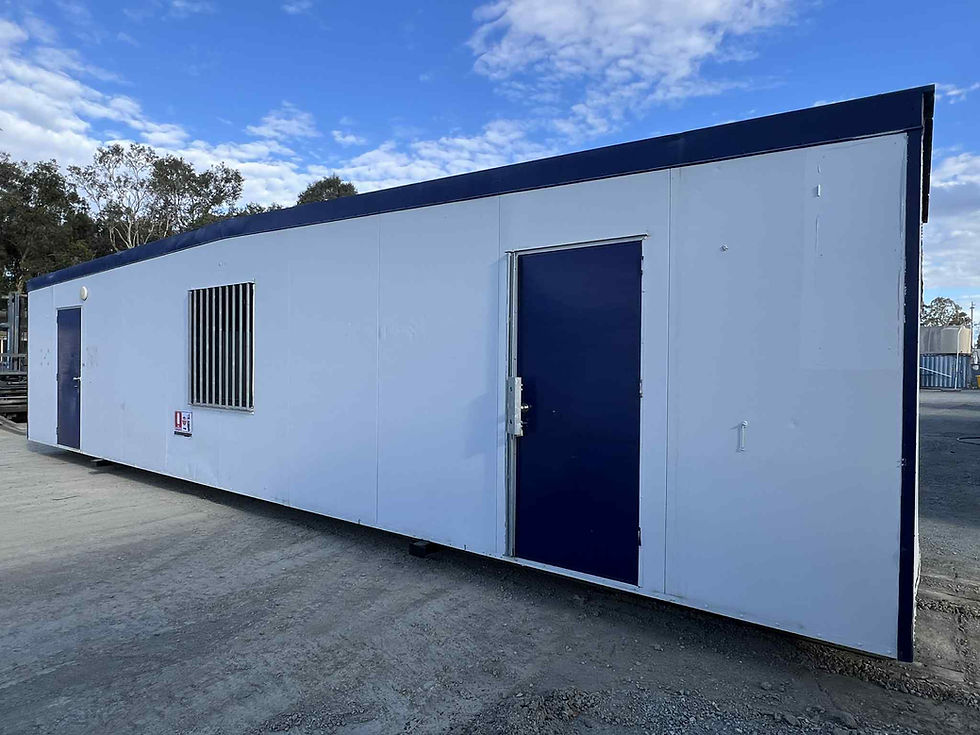 Thumbnail: 12x3 site office portable building
