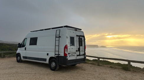 Parkplatz am Meer