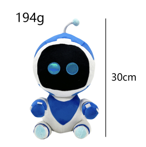 30cm Astro Bot Plush Toy - Soft Stuffed Doll