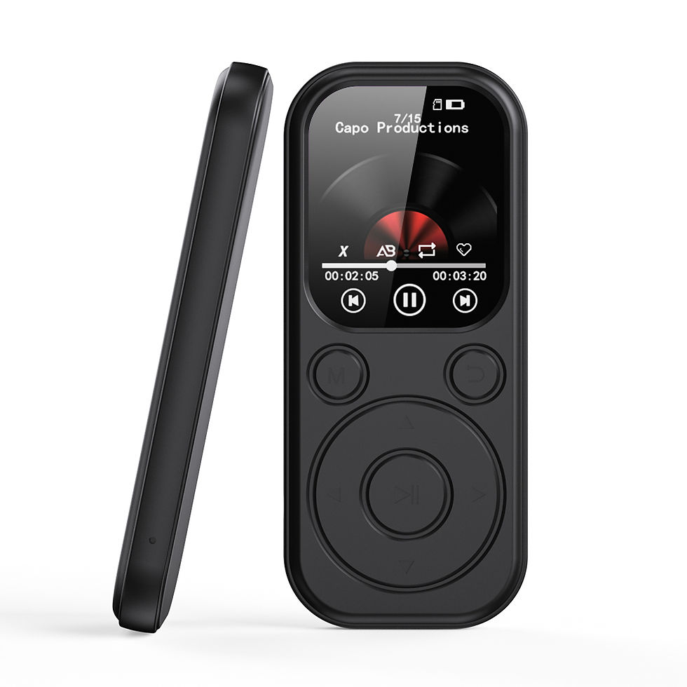 Miniatura: MP3 Bluetooth Player with Type-C Port for Fast Charging 5.4 Bluetooth Version Ex