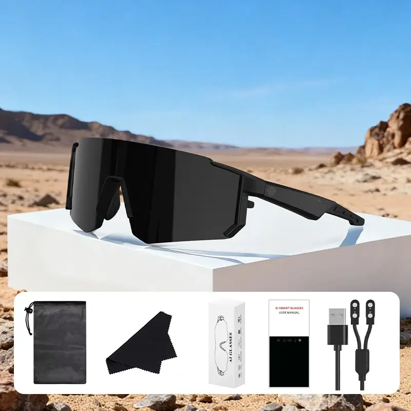 Miniatura: OnePlus AI Glasses Intelligent Glasses Earphones 2-in-1 Bluetooth Music Call Rid