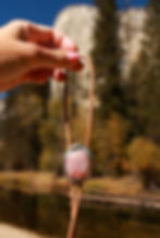 Handmade bolo tie made with agate from Moab Utah by Julia Simpson J Signe Jewelry