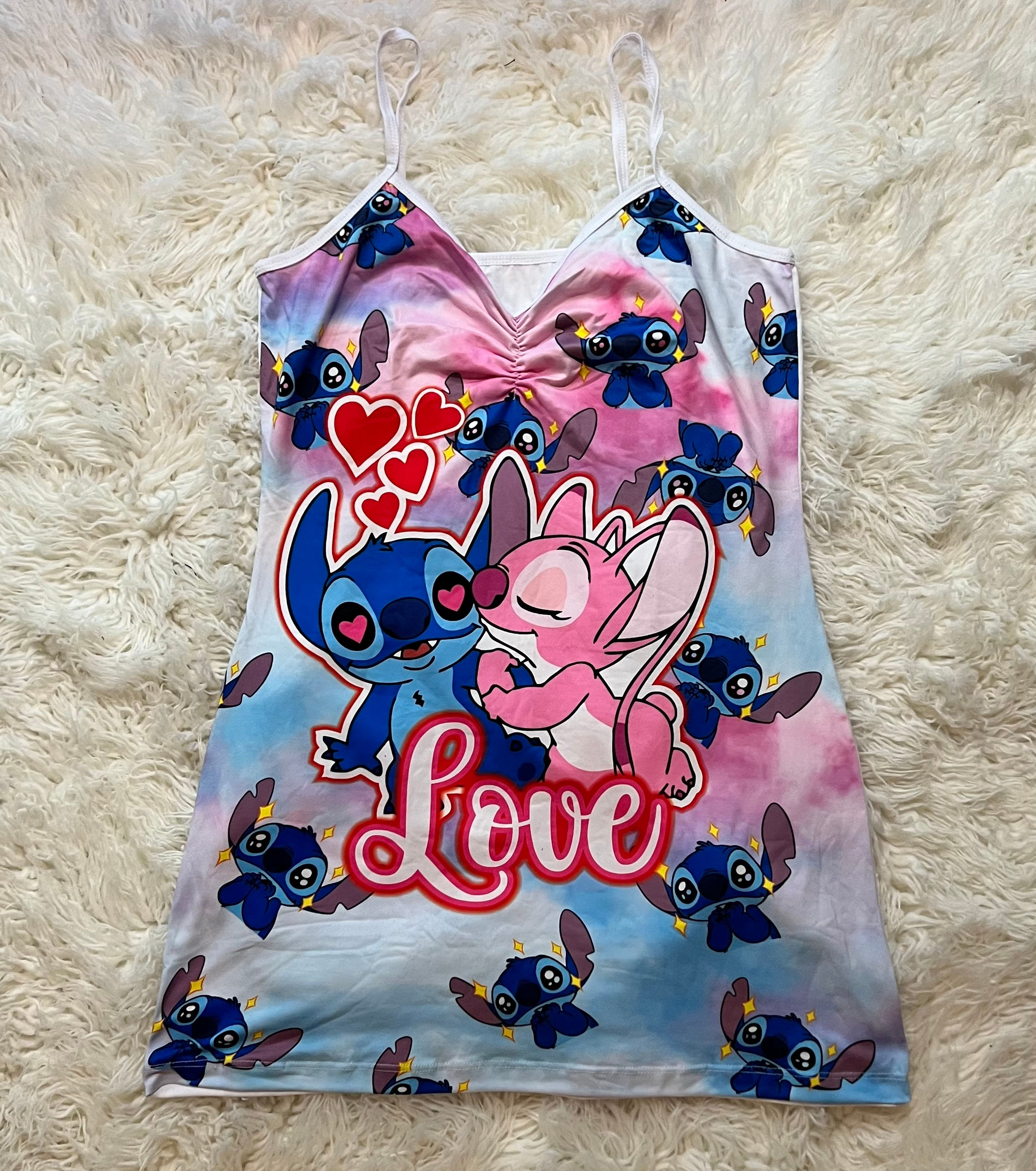 Love Stitch & Ángels dress pajamas 