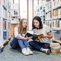 Girls in the Library