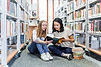 Girls in the Library