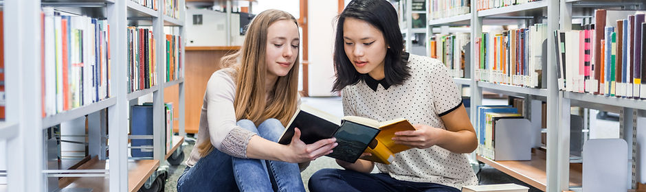 Girls in the Library