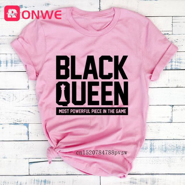 Thumbnail: I Am a Strong Melanin Queen T Shirt Women Clothes
