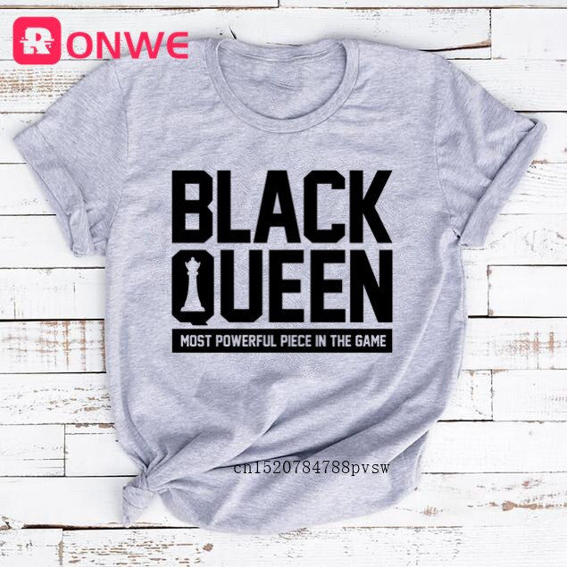Thumbnail: I Am a Strong Melanin Queen T Shirt Women Clothes