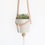 Thumbnail: Small Leather Hanging Planter. Style 3