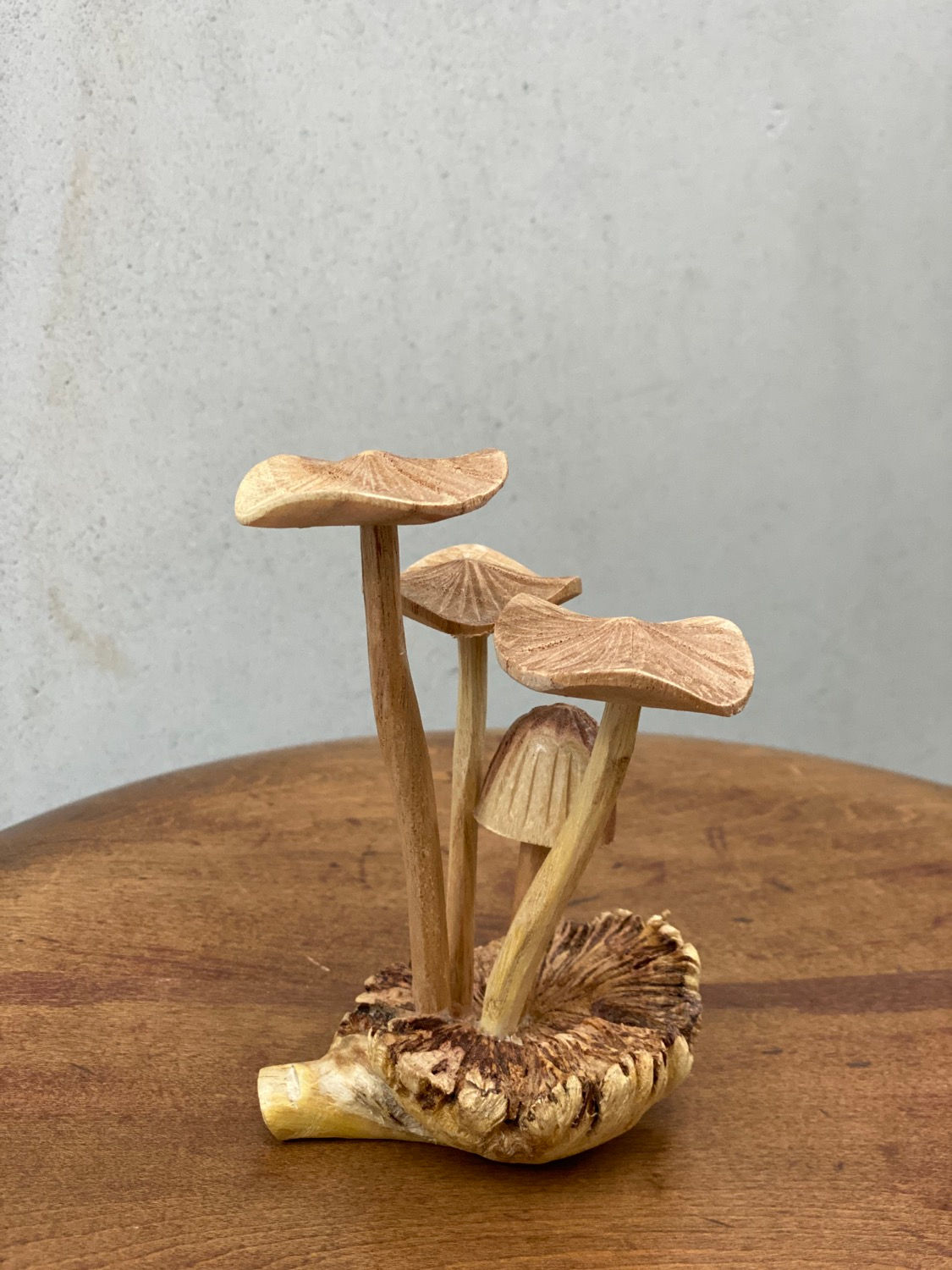 Handcarved Mushrooms 