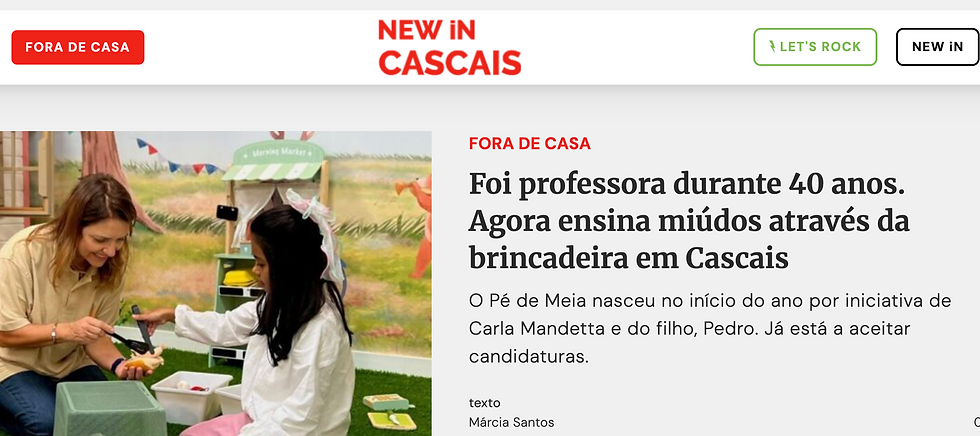 Cuidado em infantil em New in Cascais